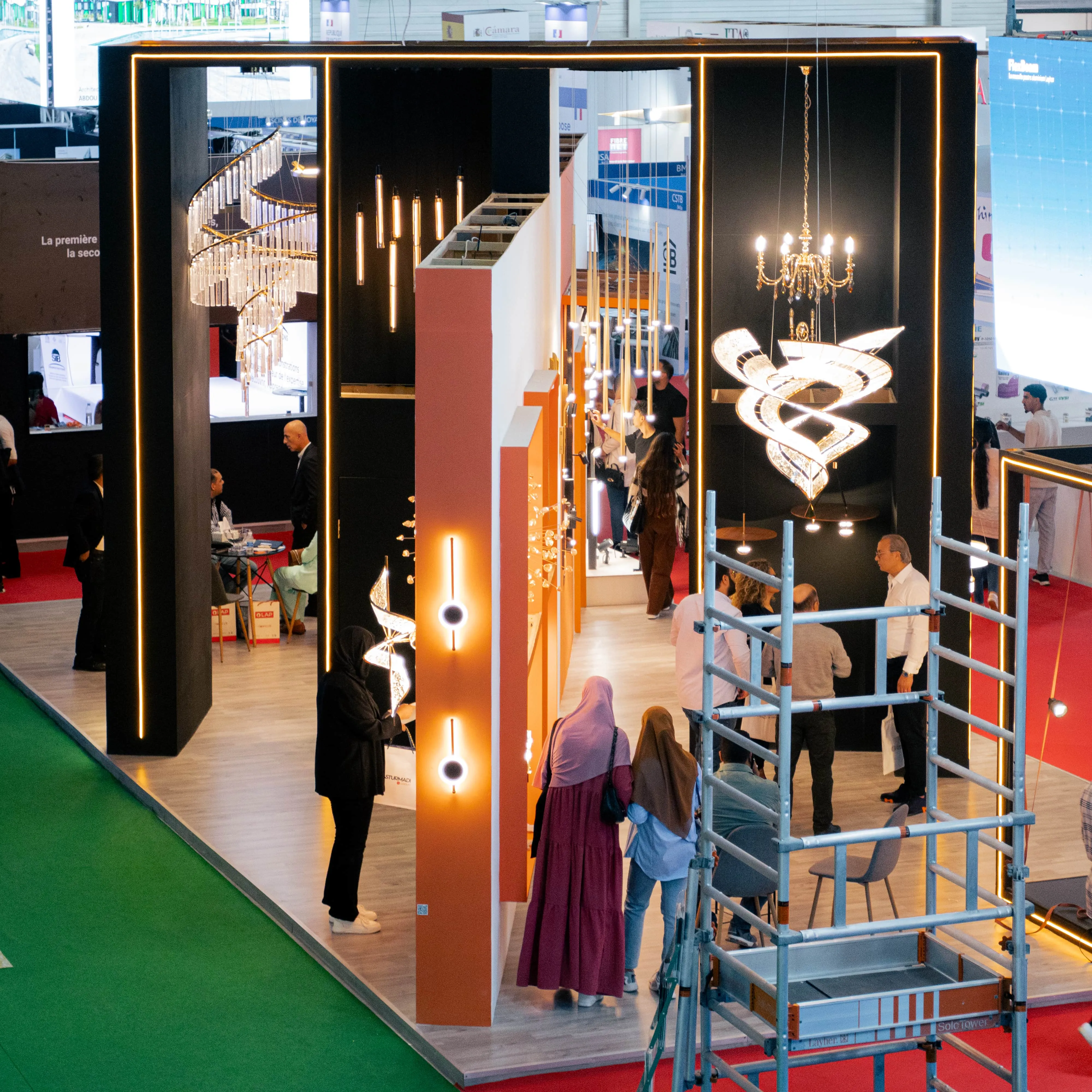 Pavillon Luxalight du Salon International du Bâtiment